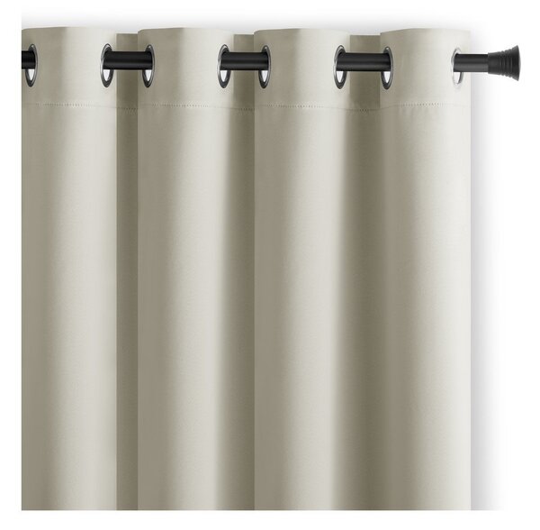 Tenda parzialmente oscurante color crema 140x175 cm Kierra – Restilo