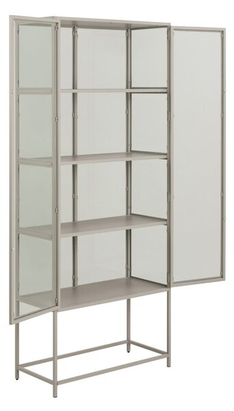Vetrina grigia 77x186x35 cm Seaford – Actona