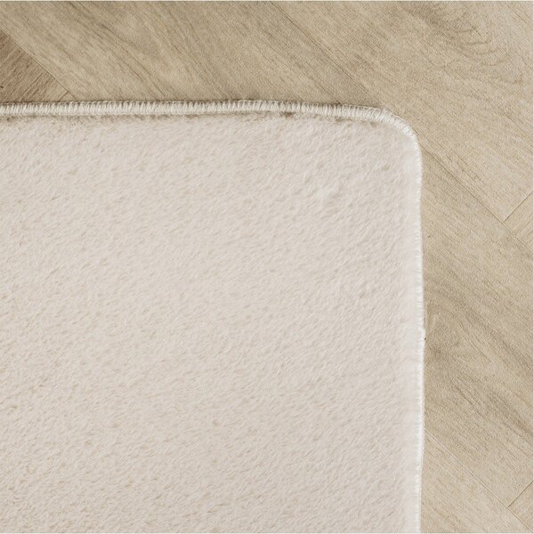 Tappeto color crema lavabile 80x150 cm Joy 1400 – Ayyildiz Carpets