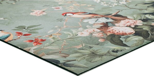 Passatoia verde chiaro lavabile 52x100 cm Ricci Monet – Universal