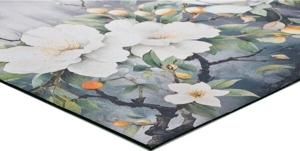 Passatoia blu lavabile 52x100 cm Ricci Sara – Universal