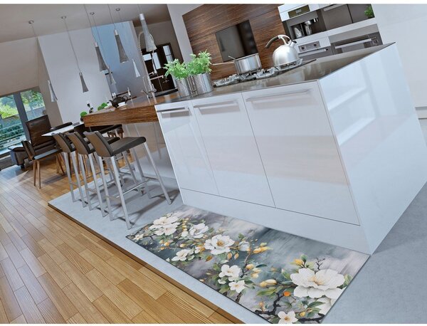 Passatoia blu lavabile 52x100 cm Ricci Sara – Universal