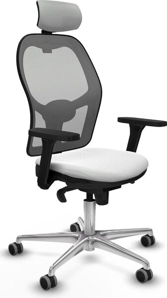 Sedia da ufficio con poggiatesta Piqueras y Crespo 3D086G2 Bianco
