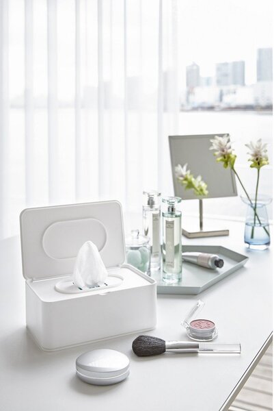 Scatola bianca per salviette umidificate Smart - YAMAZAKI