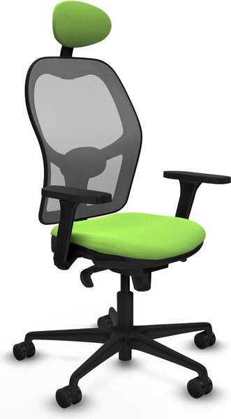 Sedia da ufficio con poggiatesta Piqueras y Crespo 3D036N1 Colore pistacchio