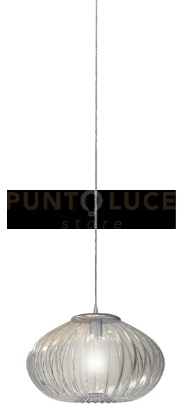 Alfea-c lampada a sospensione solo vetro senza base colore cristall