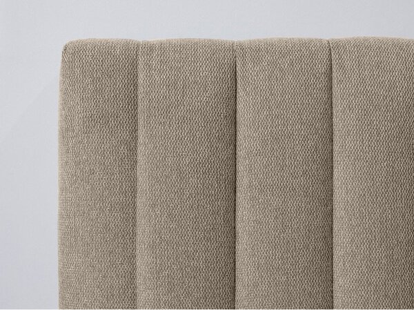 Letto matrimoniale beige/naturale con griglia 180x200 cm Oceane - Bobochic Paris
