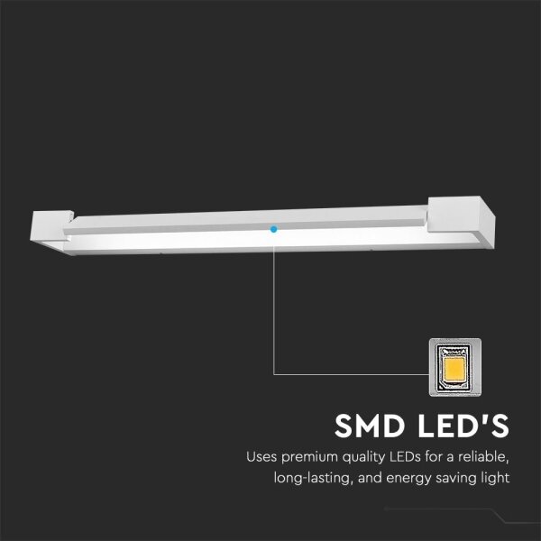 Illuminazione a LED per specchi da bagno LED/18W/230V 4000K IP44 bianco
