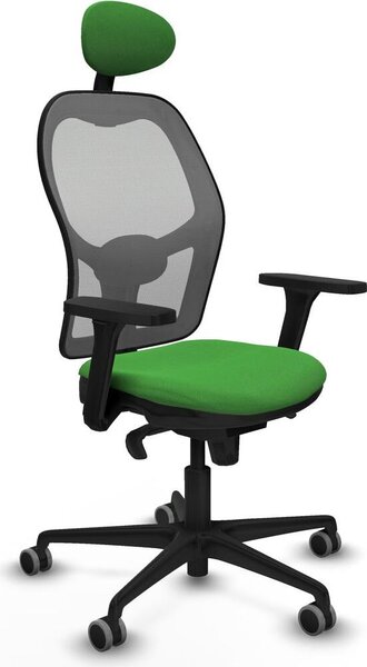 Sedia da ufficio con poggiatesta Piqueras y Crespo 3D036G1 verde