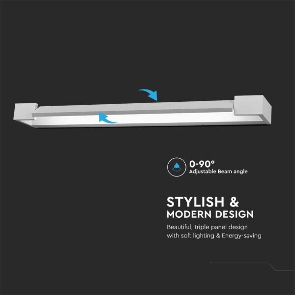 Illuminazione a LED per specchi da bagno LED/18W/230V 4000K IP44 bianco