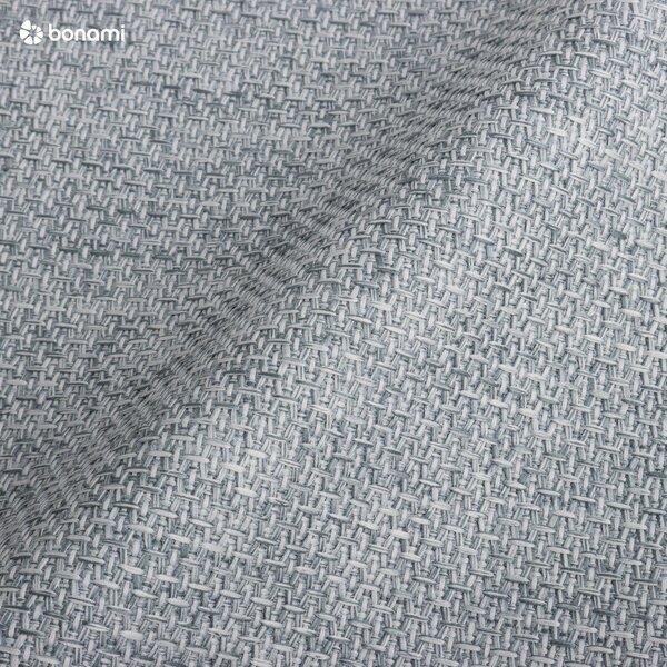 Letto matrimoniale imbottito blu polveroso con contenitore con rete inclusa 180x200 cm Lotte – Meise Möbel