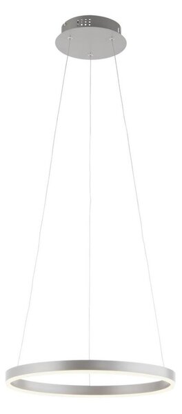 Leuchten Direkt 15393-95-Lampadario a sospensione con filo LED dimmerabile RITUS LED/20W/230V cromo
