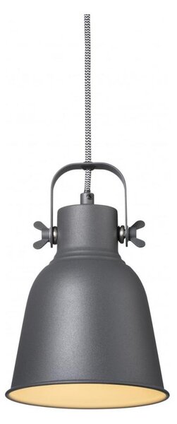 Nordlux - Lampadario a sospensione con filo ADRIAN 1xE27/25W/230V diametro 16 cm antracite