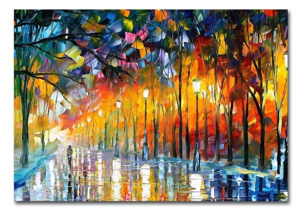 Riproduzione murale su tela, 100 x 70 cm Leonid Afremov - Wallity