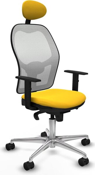 Sedia da ufficio Piqueras y Crespo 1D086N1 Giallo