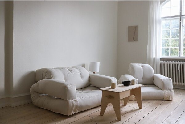 Divano letto blu 140 cm Hippo - Karup Design