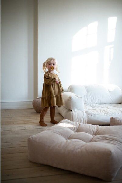 Divano letto blu 140 cm Hippo - Karup Design