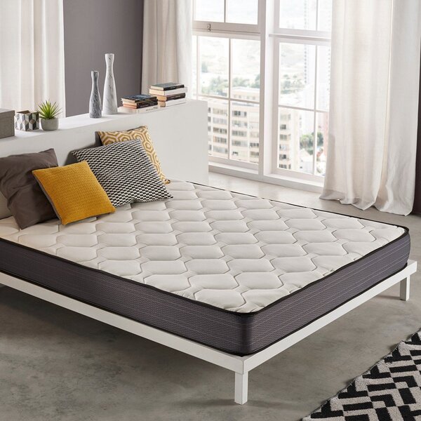 Materasso bifacciale in schiuma dura/media/termoregolatore 180x200 cm Nordic Flex - Moonia