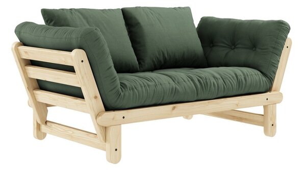 Divano variabile Naturale Chiaro/Verde Oliva Beat - Karup Design