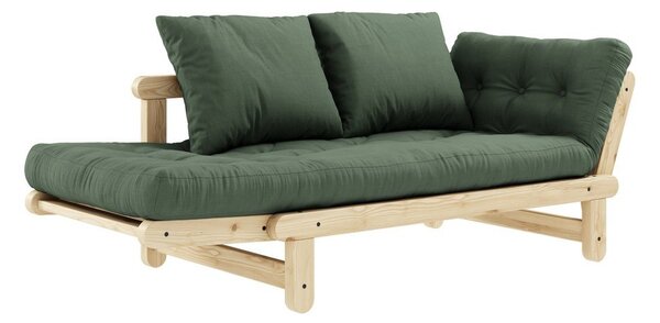 Divano variabile Naturale Chiaro/Verde Oliva Beat - Karup Design