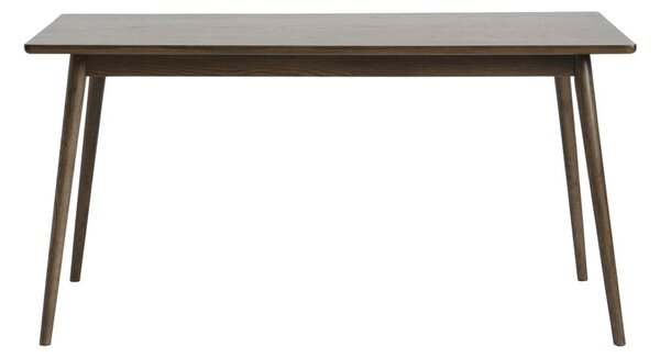 Tavolo da pranzo allungabile marrone con piano effetto rovere 150x90 cm Barrali - Unique Furniture
