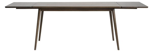 Tavolo da pranzo allungabile marrone con piano effetto rovere 150x90 cm Barrali - Unique Furniture