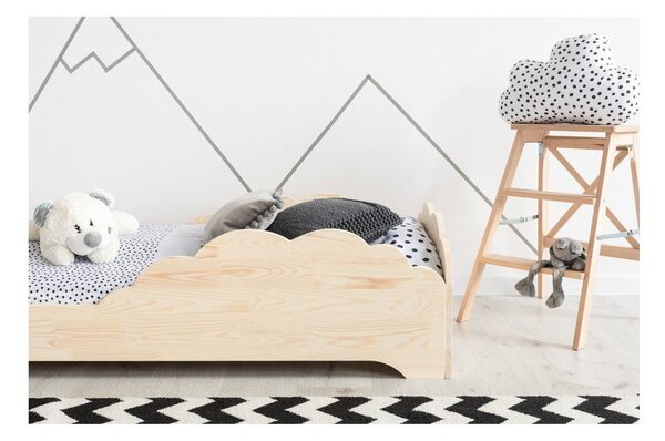 Letto per bambini in legno di pino BOX 9, 90 x 200 cm Mila Box 9 - Adeko