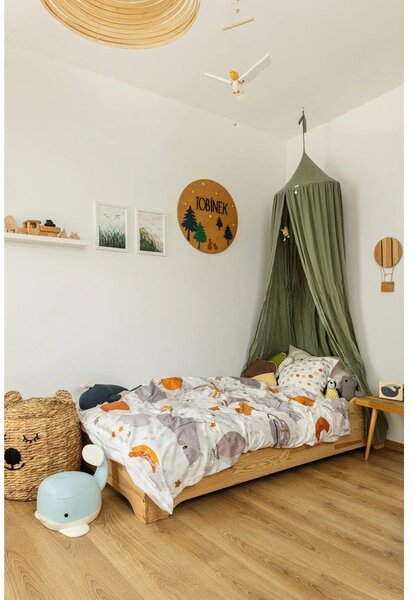 Letto per bambini in legno di pino BOX 9, 90 x 200 cm Mila Box 9 - Adeko