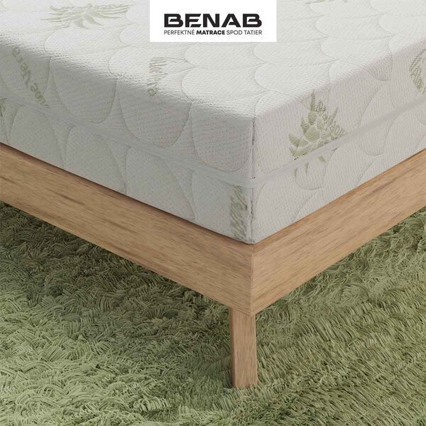 Materasso bifacciale in schiuma dura/media 90x200 cm BonHarmony HR BIO - BENAB