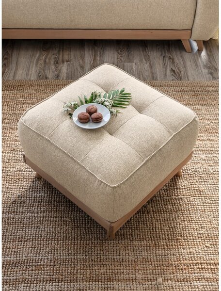 Poggiapiedi beige Dazzling Daisy - Miuform