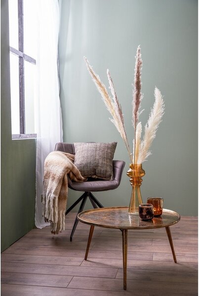 Tavolino rotondo in metallo bronzo ø 67,5 cm Babina - Light & Living