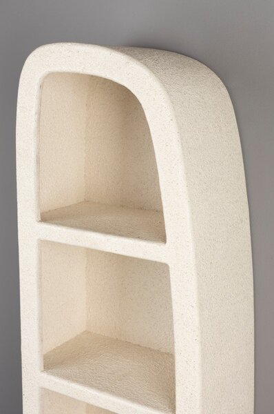 Mensola color crema con ripiani multipli 38 cm Veda – Dutchbone
