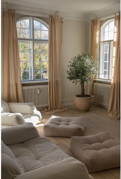 Divano letto blu 140 cm Hippo - Karup Design