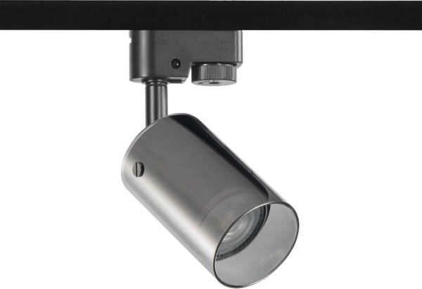 Faretto per sistema a binario SMOKY 1xGU10/10W/230V nero