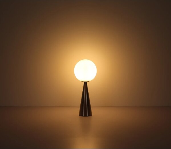 Globo 21031N - Lampada da tavolo PINPAL 1xE27/40W/230V cromo