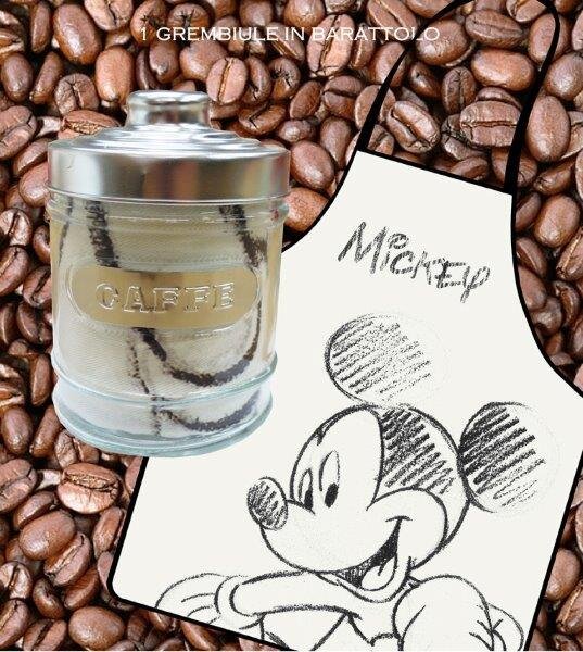 Disney Mickey & Minnie Set Regalo Grembiule - Fumetto