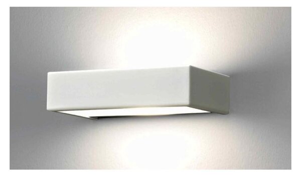 BRIK 1 LAMPADA DA PARETE IN METALLO CROMATO OPPURE BIANCA