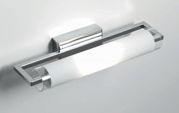 MENNY APPLIQUE/PLAFONIERA PICCOLA CROMO CON LAMPADINA LED SOSTITUIBILE
