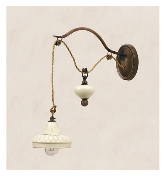 APPLIQUE IN OTTONE INVECCHIATO