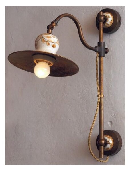 APPLIQUE IN OTTONE INVECCHIATO