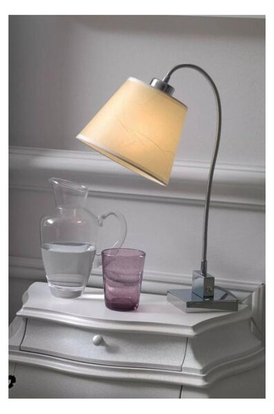 SOFT ABAT-JOUR CON PARALUME IN PERGAMENA