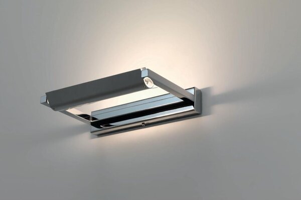 ECLISSE LAMPADA PARETE CROMO
