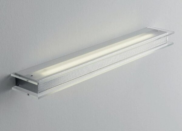 TETI APPLIQUE IN VETRO SATINATO INTERNO CON TUBO LED 9W 810 LUMEN