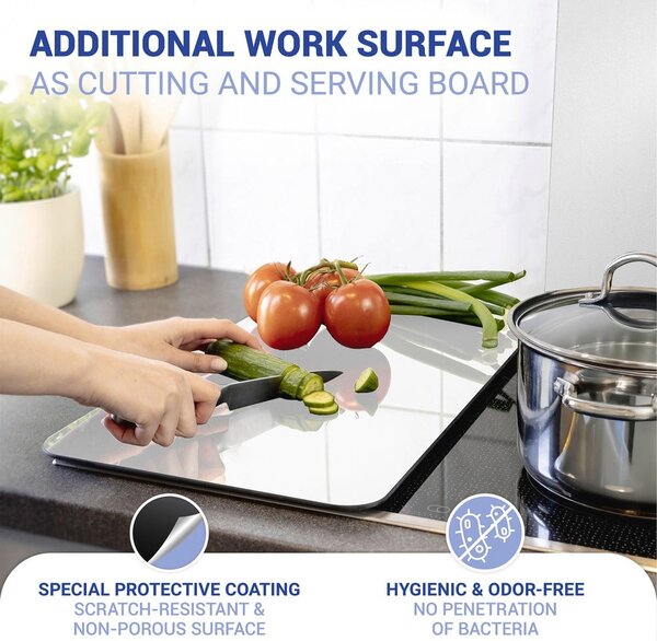 Set di 2 cappe in vetro Argento Universal - Wenko