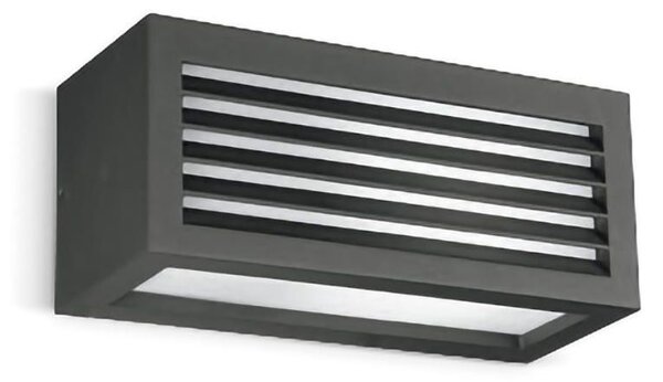 LAMPADA DA PARETE DA ESTERNO IP54 IN ALLUMINIO DISPONIBILE IN 4 COLORI