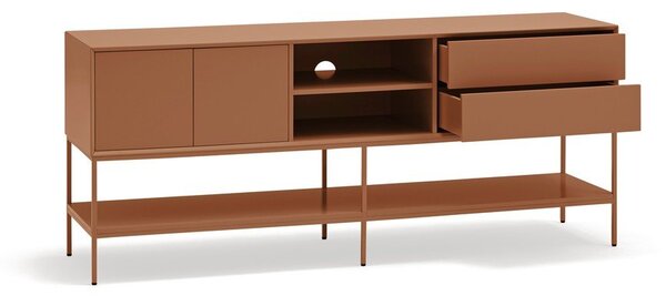 Mobile TV color mattone 175x74x45 cm Platt – Teulat