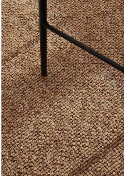 Passatoia in marrone chiaro lavabile 80x240 cm Rocco Caramel – Elle Decoration