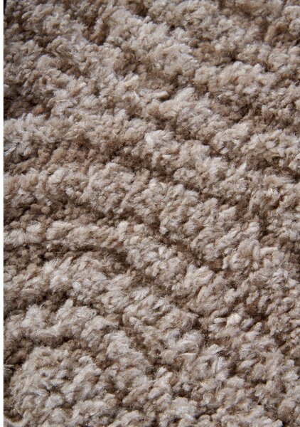 Passatoia beige 80x240 cm Chappe Beige - Elle Decoration