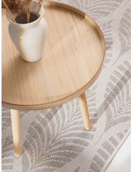Passatoia da interno ed esterno grigia/avorio 80x250 cm Duet Liora – NORTHRUGS