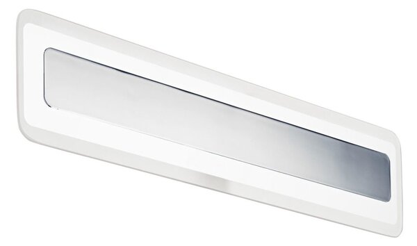 ANTILLE LINEA LIGHT APPLIQUE PLAFONIERA GRANDE LED 28W TRE COLORI CROMO RAME ORO